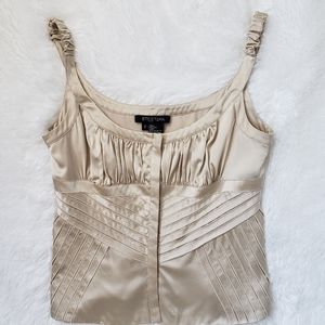 Etcetera Gold Corset Top